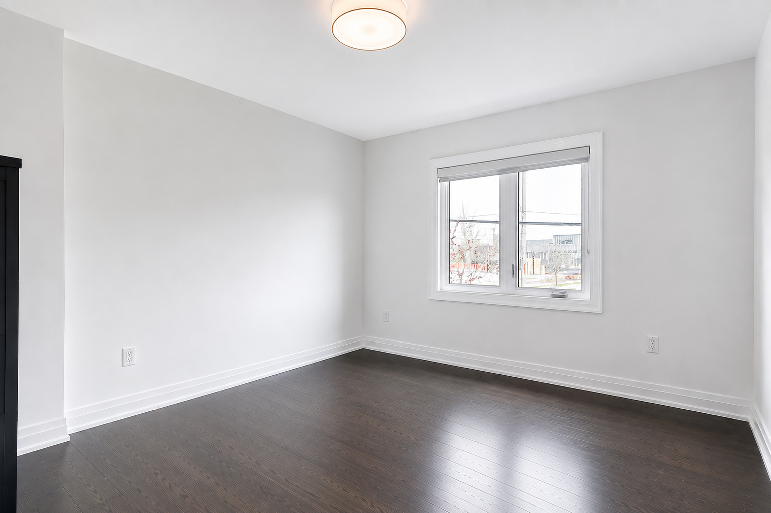 Bedroom after move-in ready cleaning